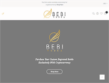 Tablet Screenshot of bebivodka.com